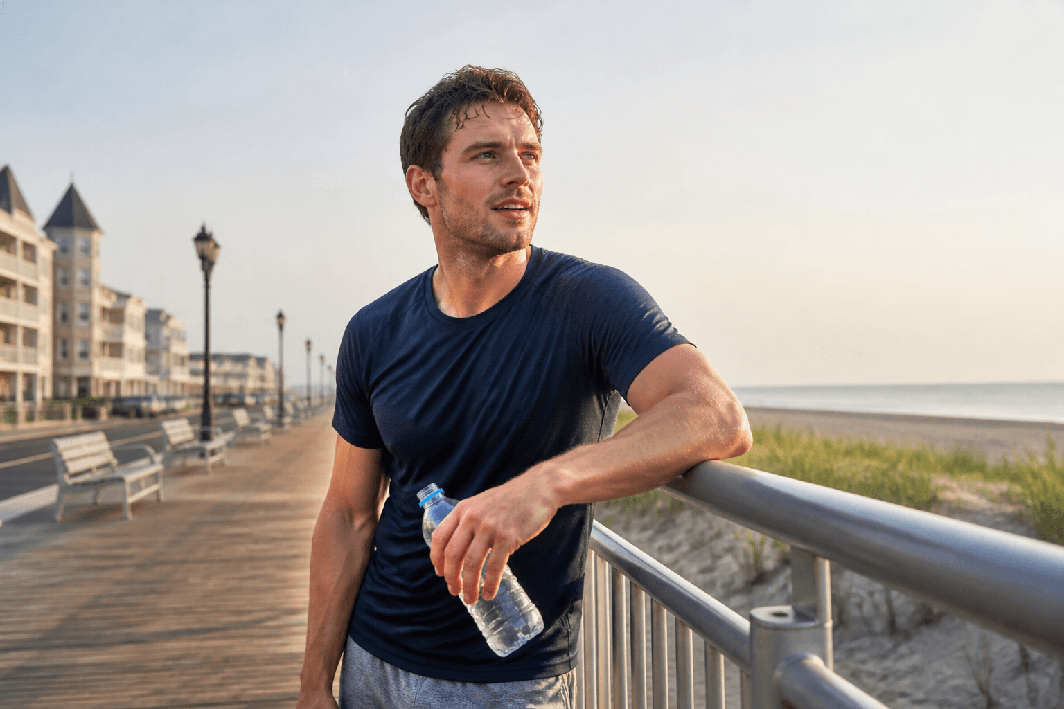 Ocean City Boardwalk runner recovery day: keep vacation legs happy — Beach Blog photo, Ocean City, Maryland