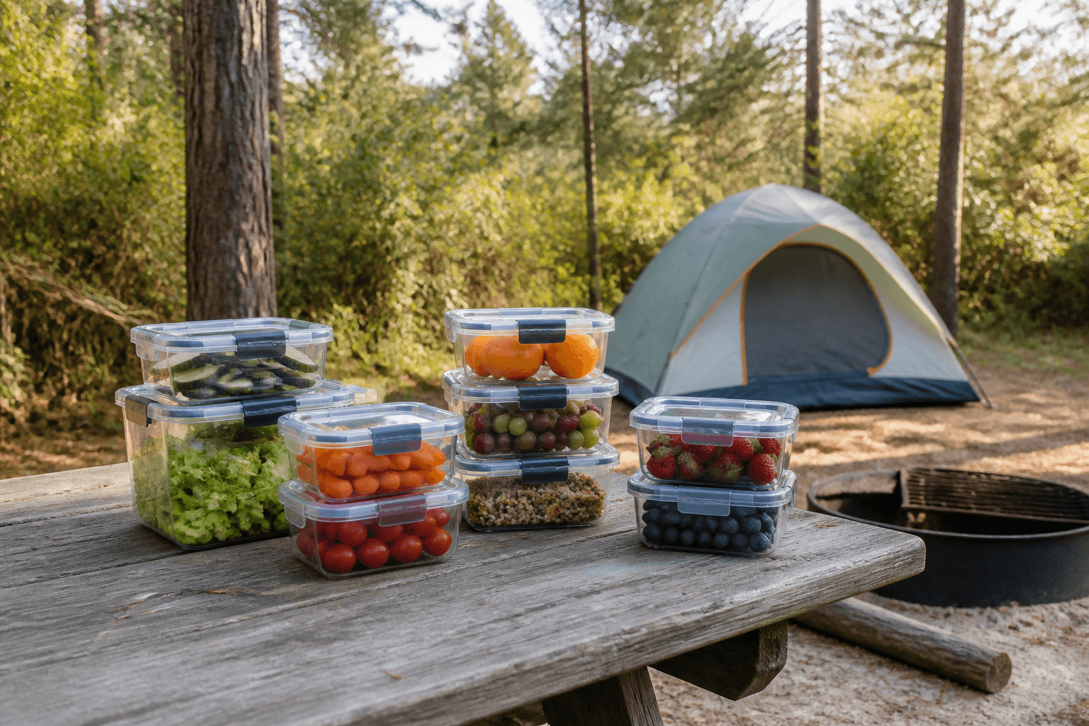 Ocean City camping food storage plan: keep camp simple overnight — Beach Blog photo, Ocean City, Maryland