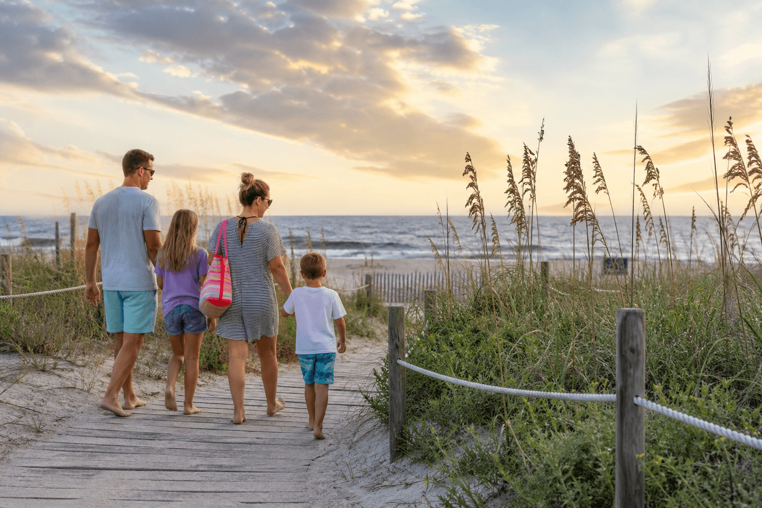 Ocean City dune walk etiquette: enjoy the view without damaging it — Beach Blog photo, Ocean City, Maryland