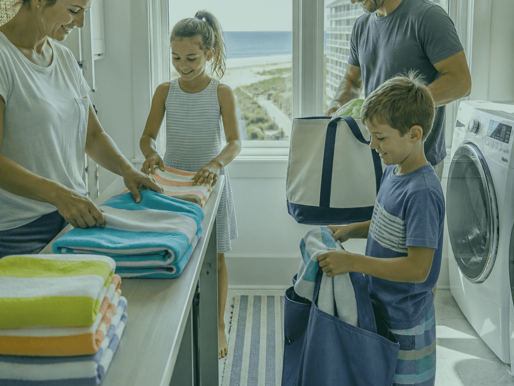 Ocean City family laundry midweek reset: buy back your suitcase space — supporting Beach Blog photo, Ocean City, Maryland