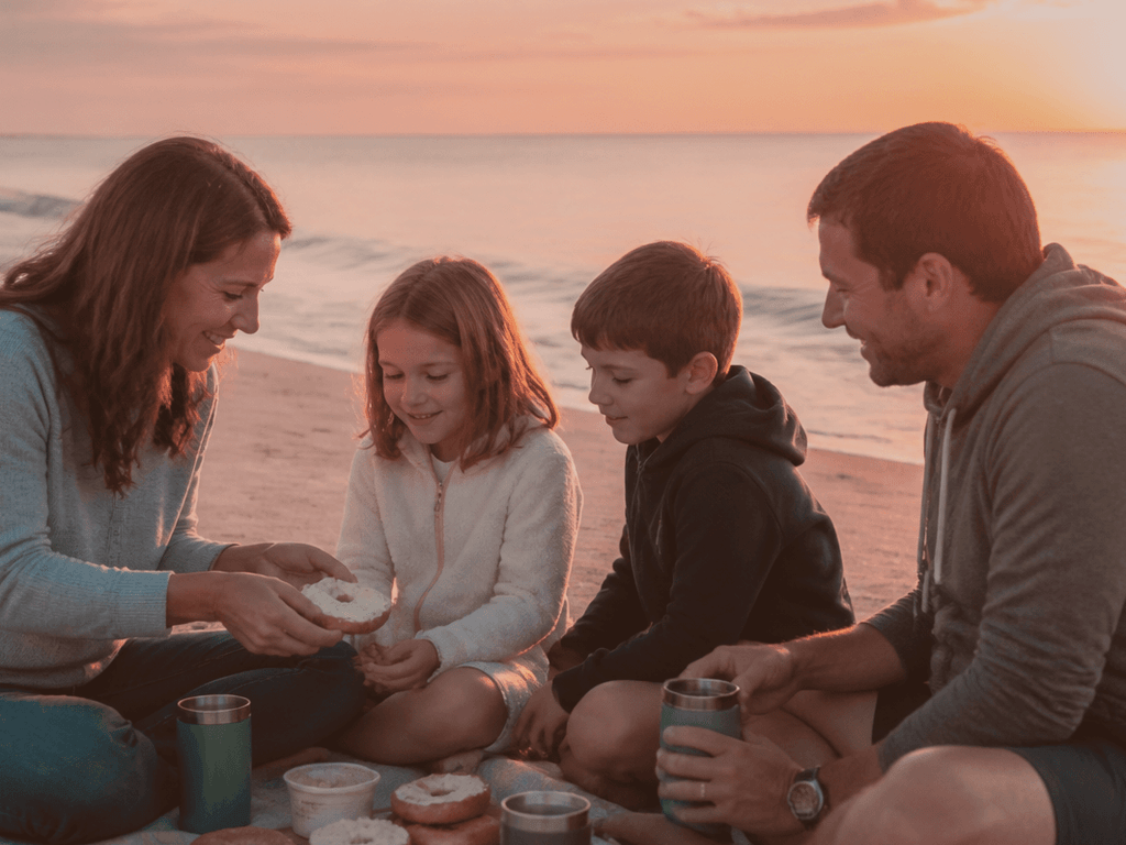 Ocean City family sunrise snack plan: a small start before the beach day — supporting Beach Blog photo, Ocean City, Maryland