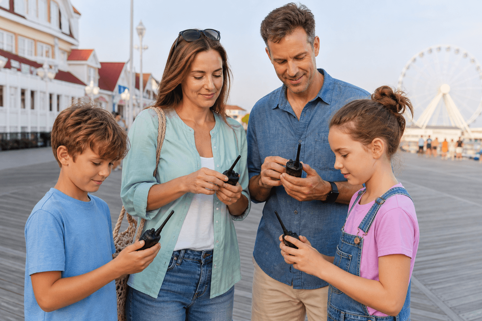 Ocean City family walkie-talkie plan: useful rules before the Boardwalk — Beach Blog photo, Ocean City, Maryland