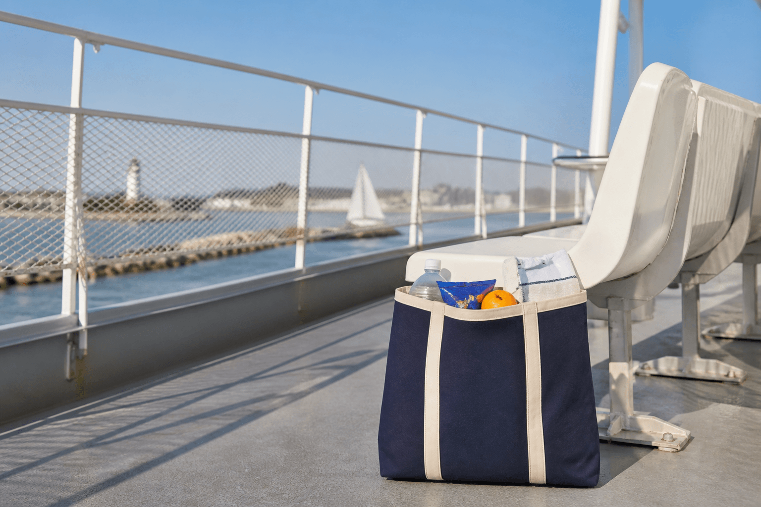 Ocean City ferry day-trip snack pack: pack for the wait, not a feast — Beach Blog photo, Ocean City, Maryland