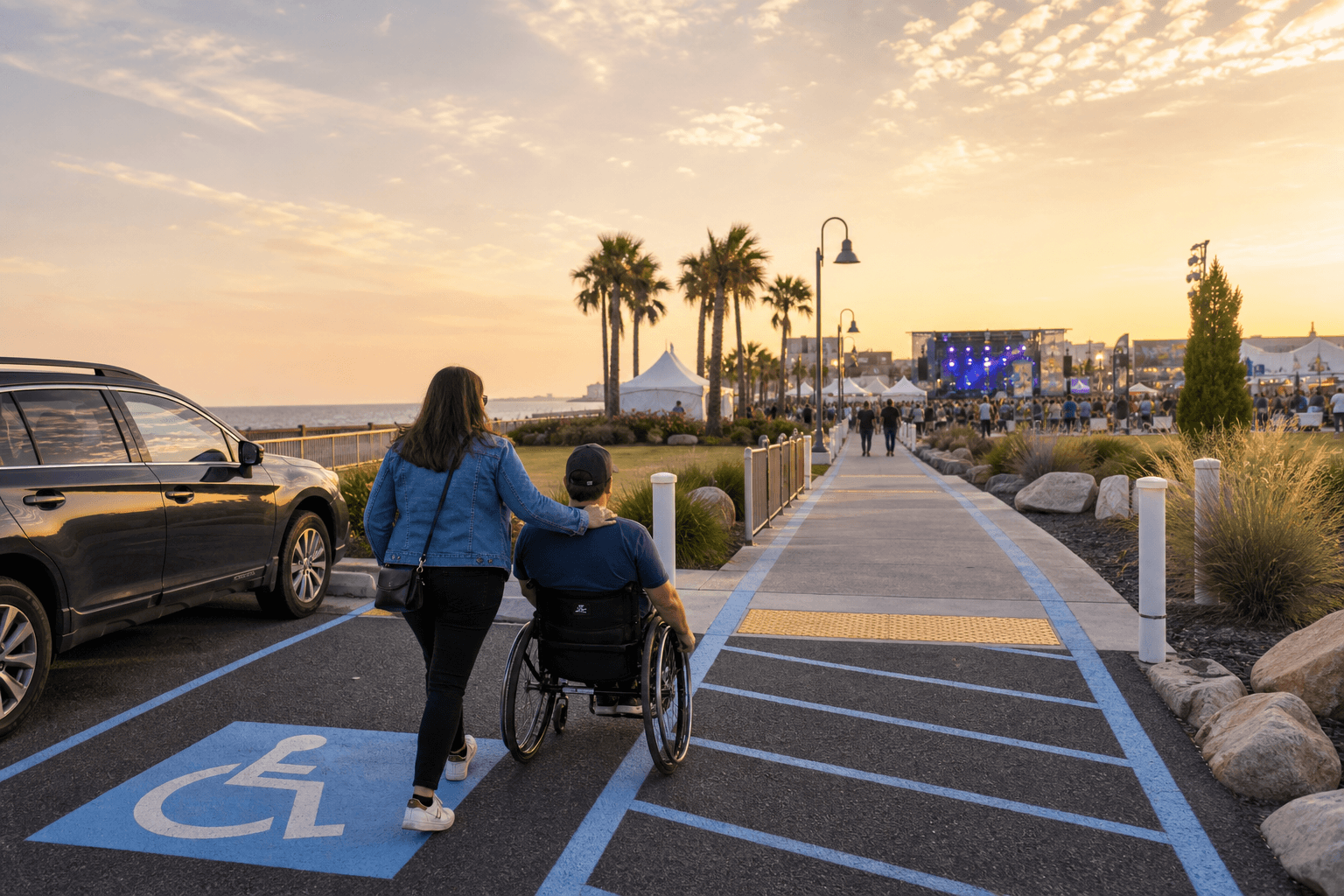 Ocean City festival accessible parking plan: confirm the route before the crowd — Beach Blog photo, Ocean City, Maryland