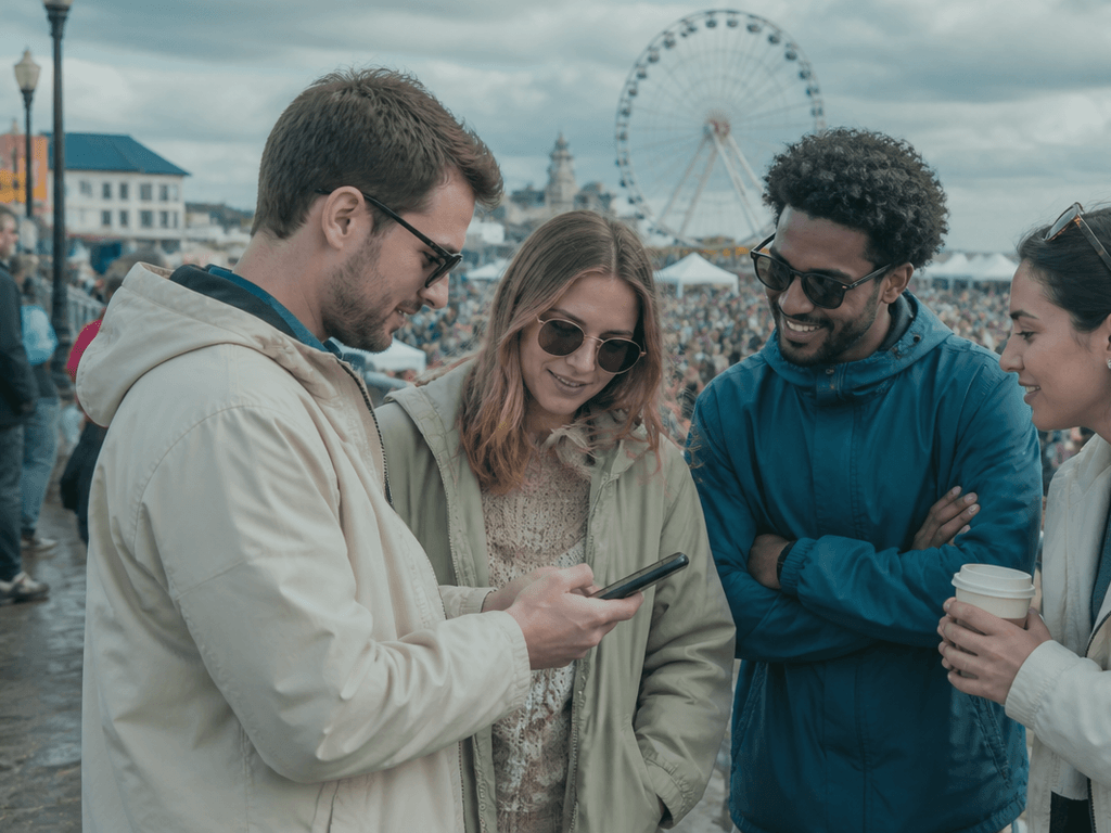 Ocean City festival weather layer plan: pack for the set after sunset — supporting Beach Blog photo, Ocean City, Maryland