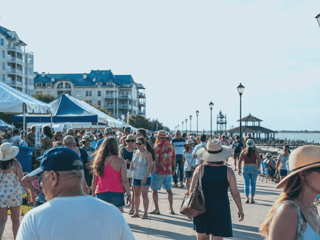 ocean city festival weekend arrival — supporting Beach Blog photo, Ocean City, Maryland