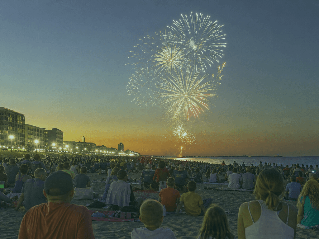 ocean city fireworks family plan — supporting Beach Blog photo, Ocean City, Maryland