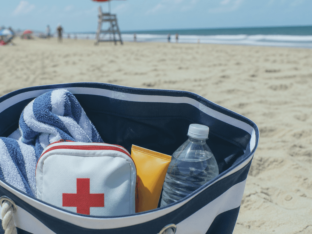 Ocean City first-aid beach bag: practical supplies, sensible limits — supporting Beach Blog photo, Ocean City, Maryland