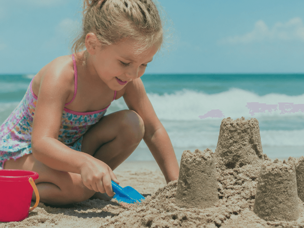 Ocean City first sandcastle toolkit: bring less and build more — supporting Beach Blog photo, Ocean City, Maryland