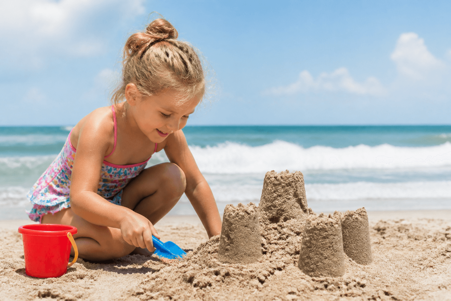 Ocean City first sandcastle toolkit: bring less and build more — Beach Blog photo, Ocean City, Maryland
