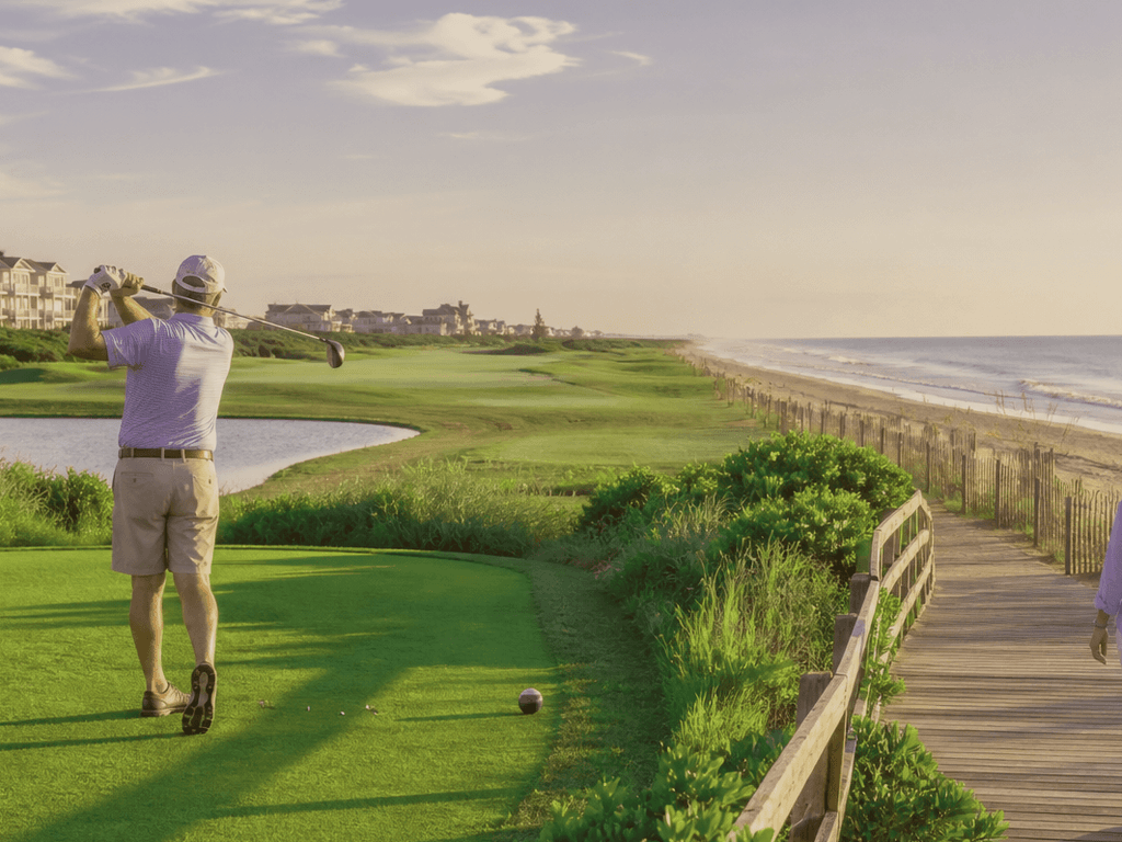 Ocean City golf morning for non-golfers: make the split day work — supporting Beach Blog photo, Ocean City, Maryland