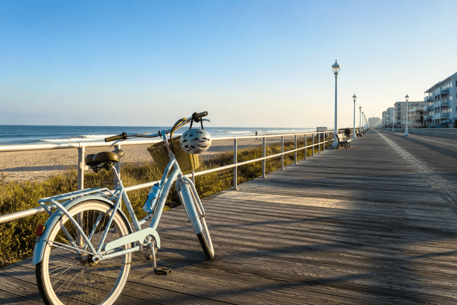 Ocean City heat-smart bike errands: a short route that does not become a workout — Beach Blog photo, Ocean City, Maryland