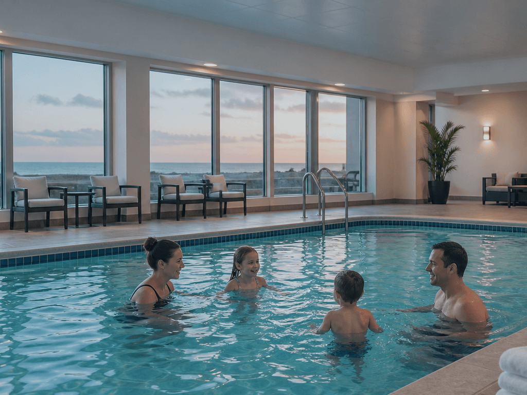 Ocean City hotel pool quiet hour plan: take the early swim kindly — supporting Beach Blog photo, Ocean City, Maryland