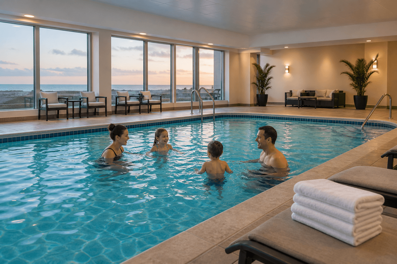 Ocean City hotel pool quiet hour plan: take the early swim kindly — Beach Blog photo, Ocean City, Maryland