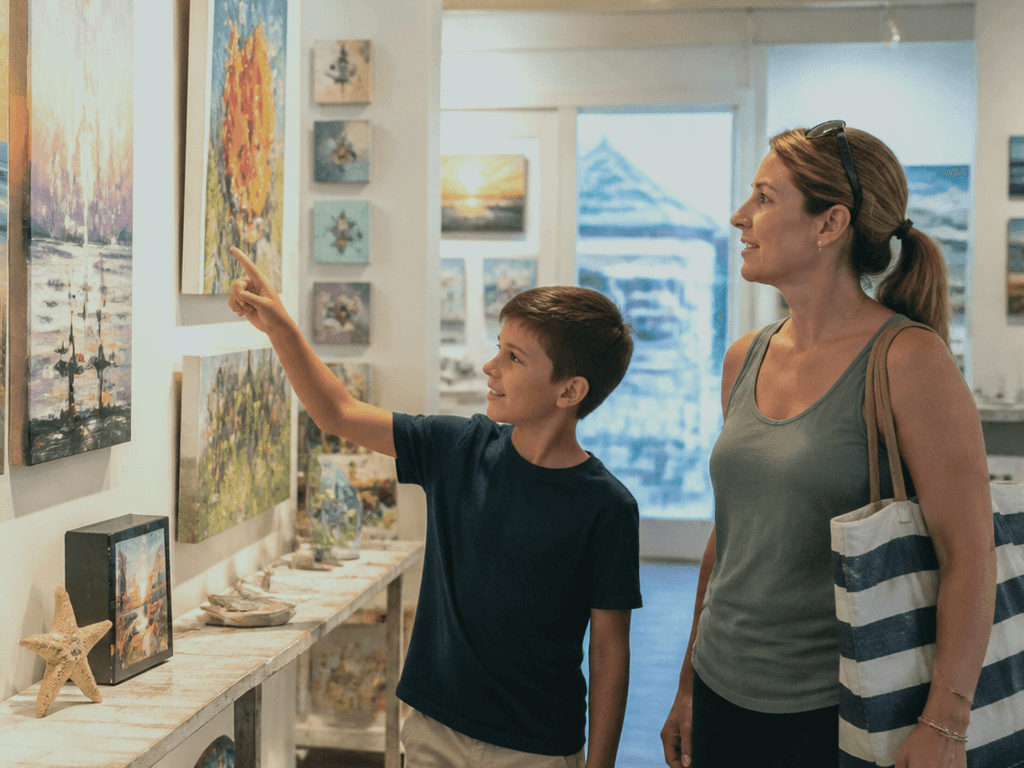 Ocean City indoor art afternoon for families who need a slower day — supporting Beach Blog photo, Ocean City, Maryland