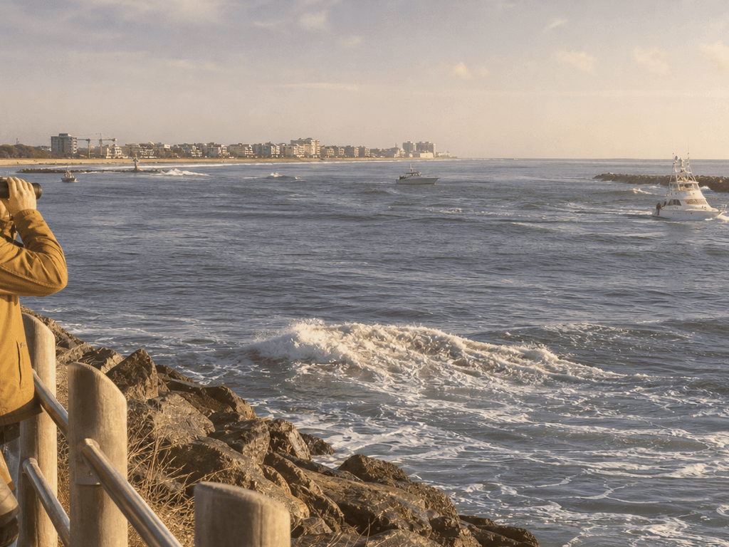 Ocean City Inlet observation hour: watch the water without rushing it — supporting Beach Blog photo, Ocean City, Maryland