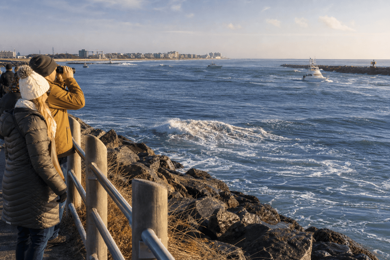 Ocean City Inlet observation hour: watch the water without rushing it — Beach Blog photo, Ocean City, Maryland