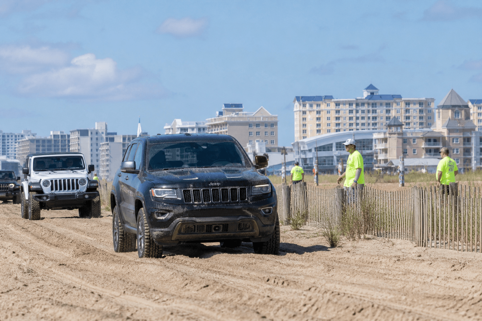 Ocean City Jeep Fest: sand courses, Convention Center vendors, and trailer honesty — Beach Blog photo, Ocean City, Maryland