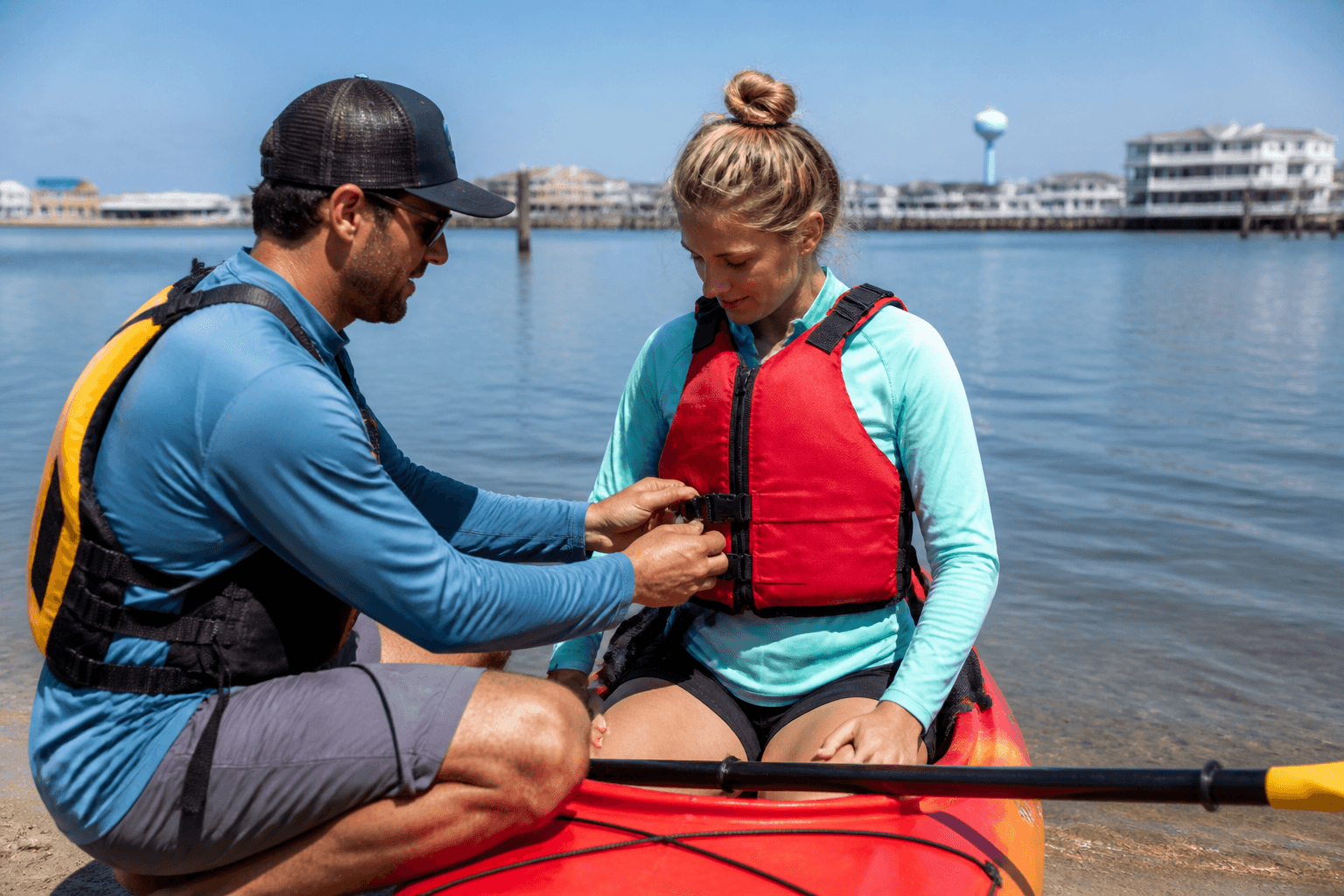 Ocean City kayak life jacket fit: check before you launch — Beach Blog photo, Ocean City, Maryland