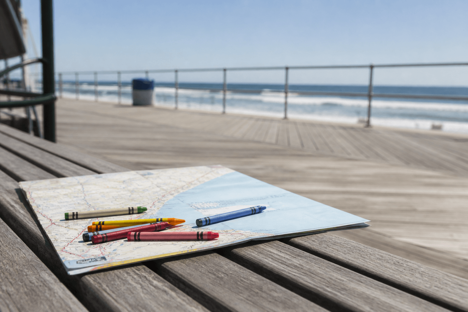 Ocean City kids Boardwalk map game: a walk with a mission — Beach Blog photo, Ocean City, Maryland