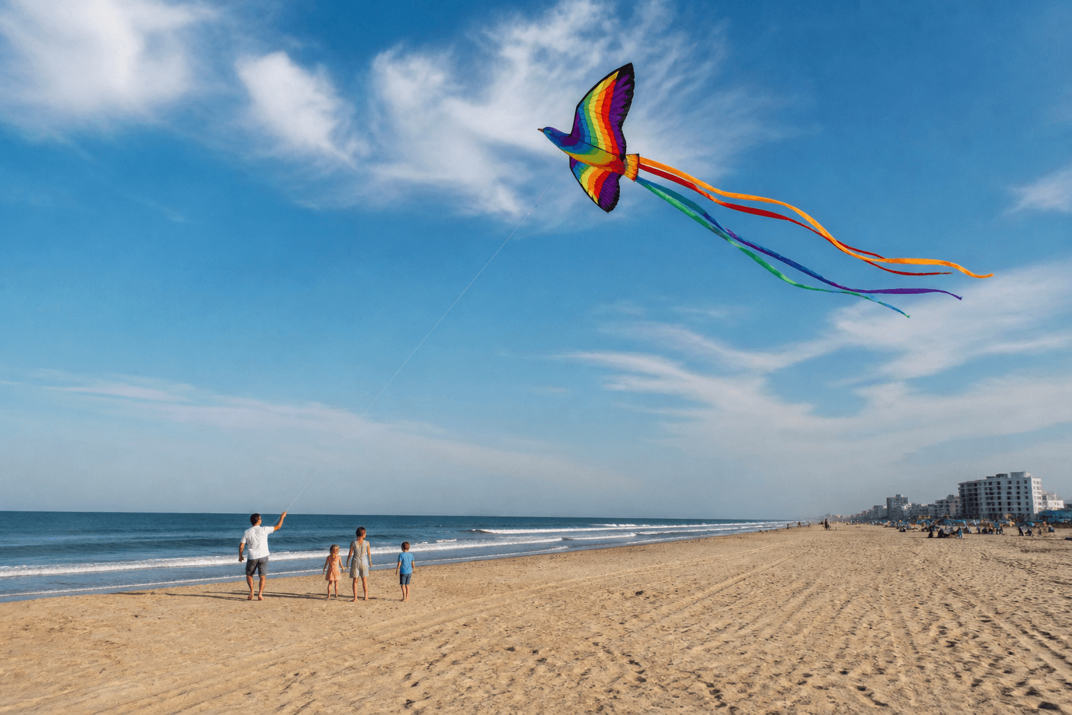Ocean City kite-flying wind window: keep the fun downwind — Beach Blog photo, Ocean City, Maryland