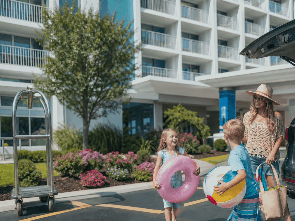 Ocean City lodging: price parking before you book the room — supporting Beach Blog photo, Ocean City, Maryland