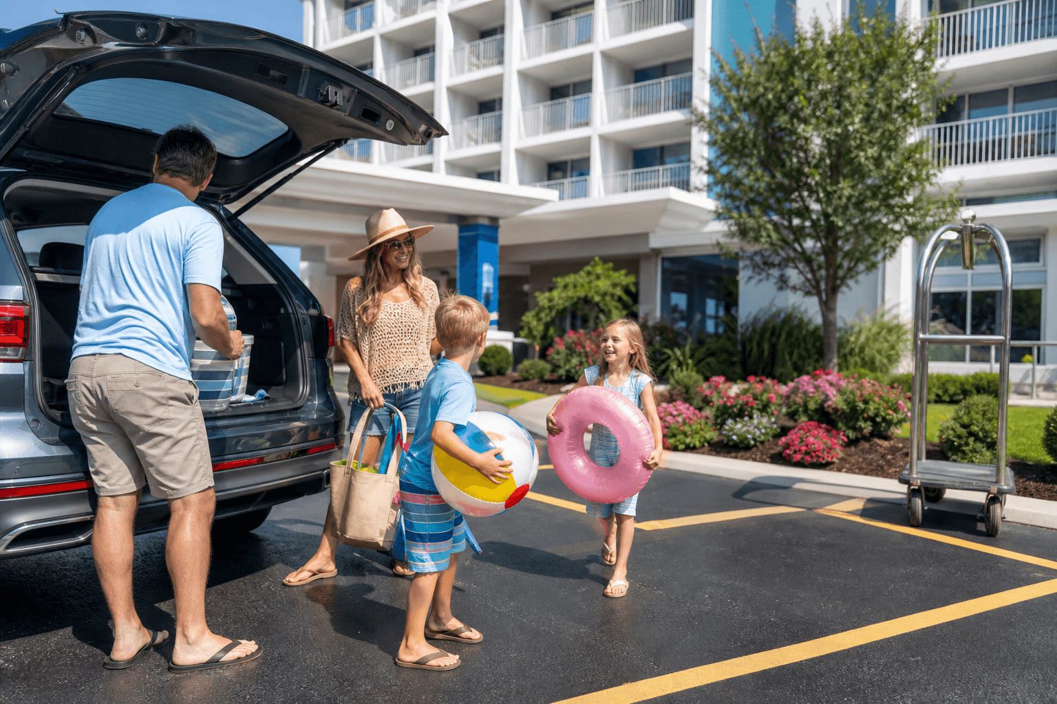 Ocean City lodging: price parking before you book the room — Beach Blog photo, Ocean City, Maryland