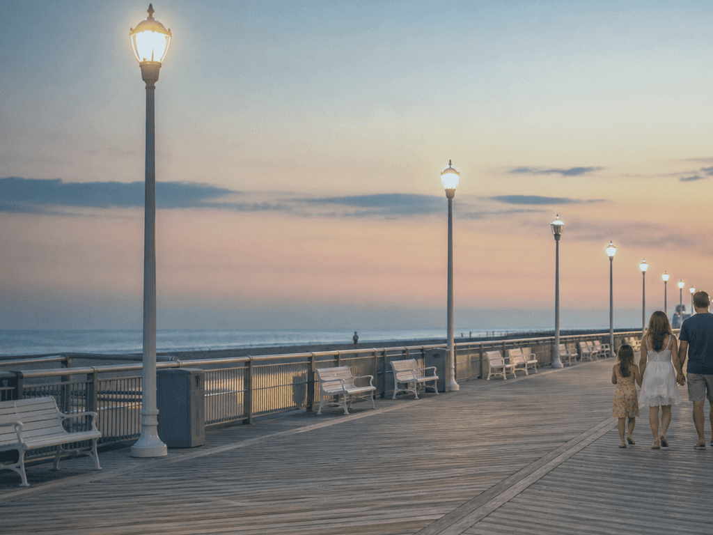Ocean City low-sensory Boardwalk evening plan for families — supporting Beach Blog photo, Ocean City, Maryland