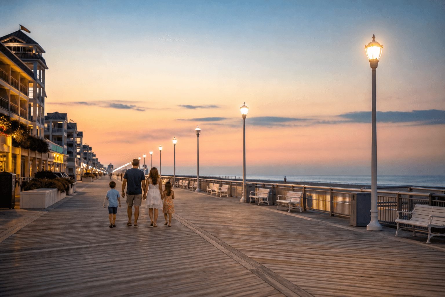 Ocean City low-sensory Boardwalk evening plan for families — Beach Blog photo, Ocean City, Maryland