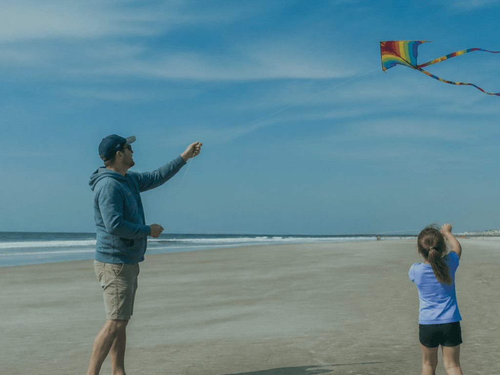 Ocean City kite check: when a beach kite day is actually a good idea — supporting Beach Blog photo, Ocean City, Maryland
