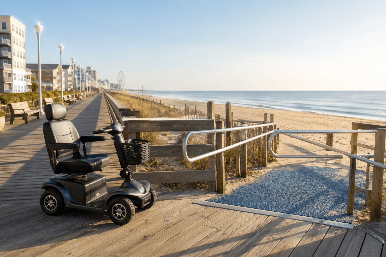 Ocean City mobility scooter rental checklist before your beach week — Beach Blog photo, Ocean City, Maryland