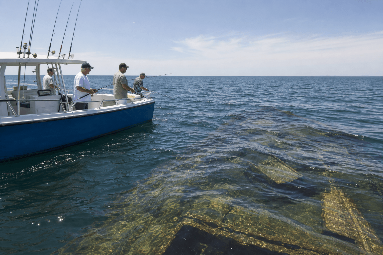 Nearshore wreck day vs bay charter: pick the Ocean City fishing product that fits your stomach — Beach Blog photo, Ocean City, Maryland