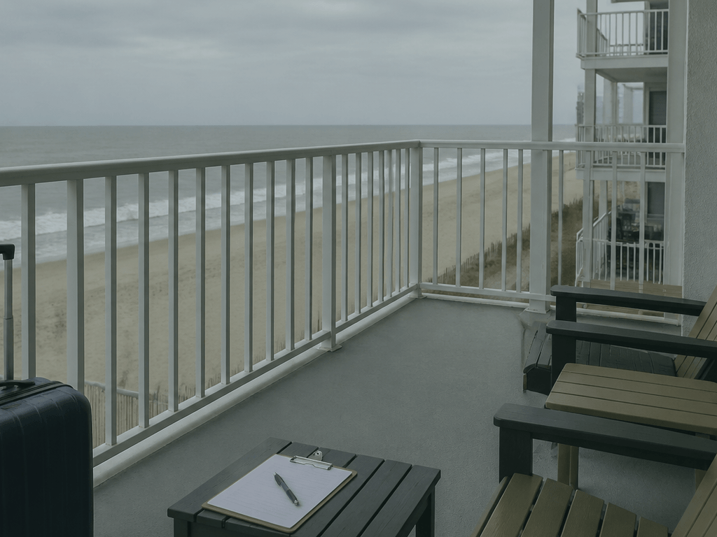Ocean City offseason condo arrival checklist — supporting Beach Blog photo, Ocean City, Maryland