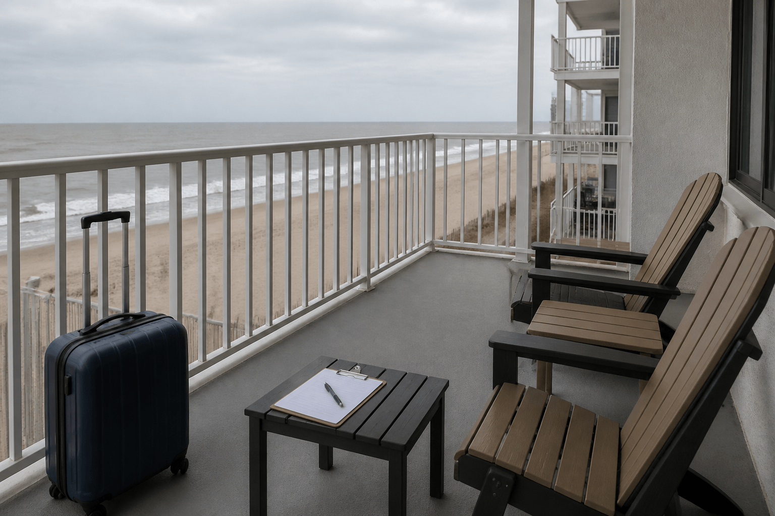 Ocean City offseason condo arrival checklist — Beach Blog photo, Ocean City, Maryland
