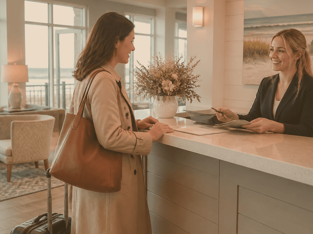 Ocean City offseason hotel floor request: ask early, keep the request simple — supporting Beach Blog photo, Ocean City, Maryland