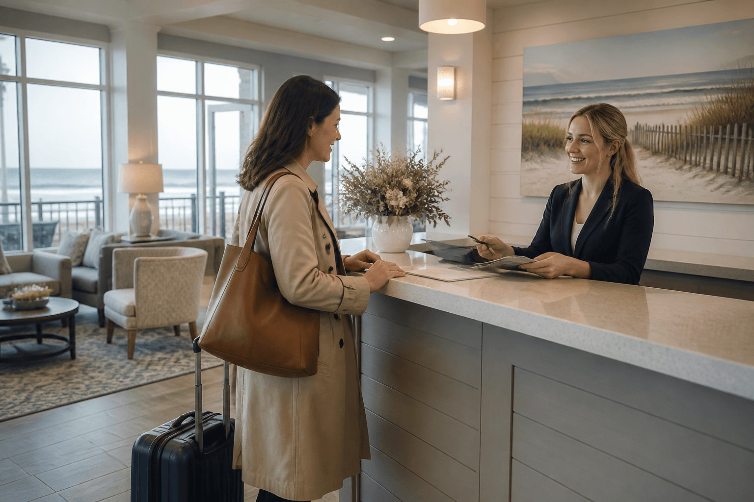 Ocean City offseason hotel floor request: ask early, keep the request simple — Beach Blog photo, Ocean City, Maryland