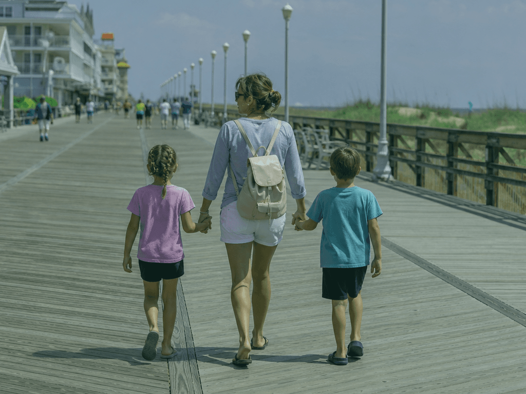 Ocean City public restroom route with kids: make it part of the plan — supporting Beach Blog photo, Ocean City, Maryland