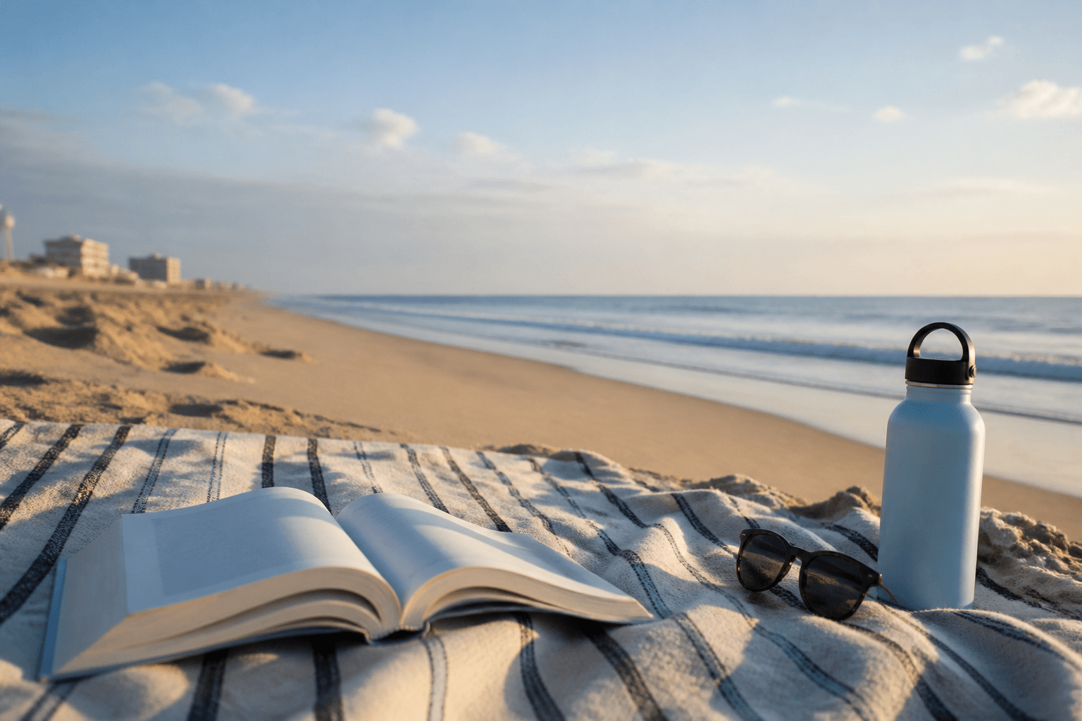 Ocean City quiet beach reading plan: protect an hour of nothing — Beach Blog photo, Ocean City, Maryland