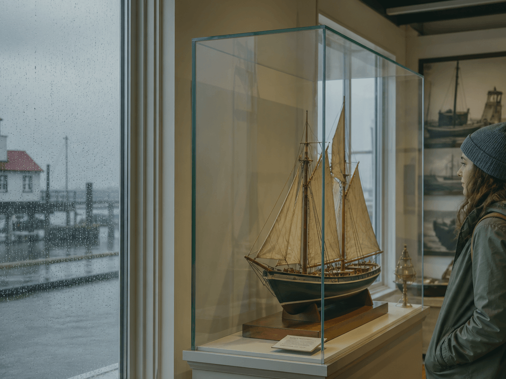Ocean City quiet museum rain hour: take the smaller reset — supporting Beach Blog photo, Ocean City, Maryland
