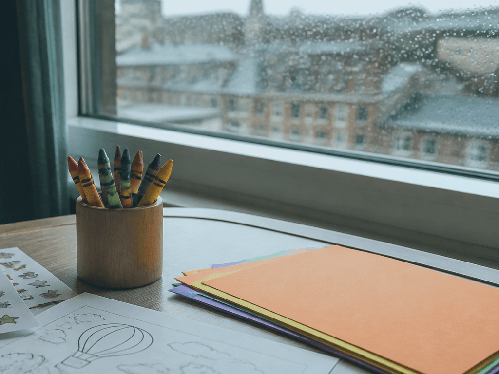 Ocean City rainy-day hotel craft plan: use what fits in the tote — supporting Beach Blog photo, Ocean City, Maryland