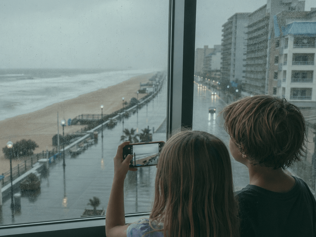Ocean City rainy-day photo challenge for families with cabin fever — supporting Beach Blog photo, Ocean City, Maryland