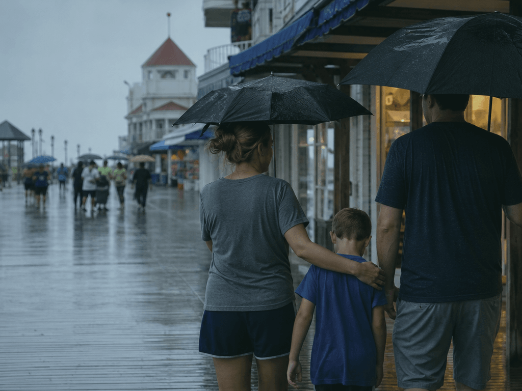 ocean city rainy day route — supporting Beach Blog photo, Ocean City, Maryland