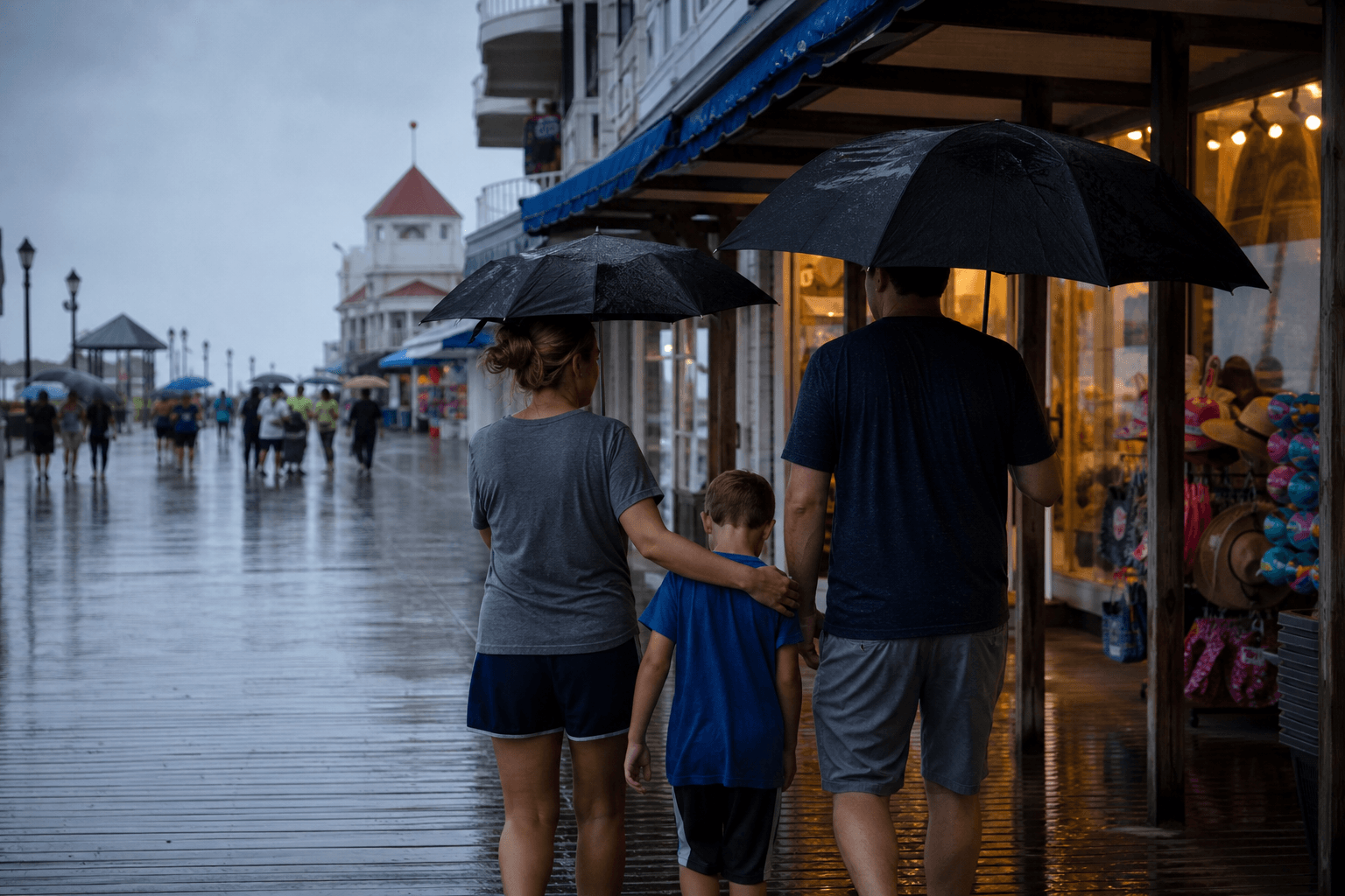 A rainy Ocean City day route that does not become a spending spree — Beach Blog photo, Ocean City, Maryland