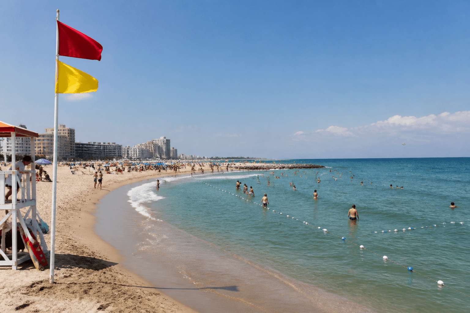 Shark attack risk at Ocean City: rare events, real lifeguards, better odds talk — Beach Blog photo, Ocean City, Maryland