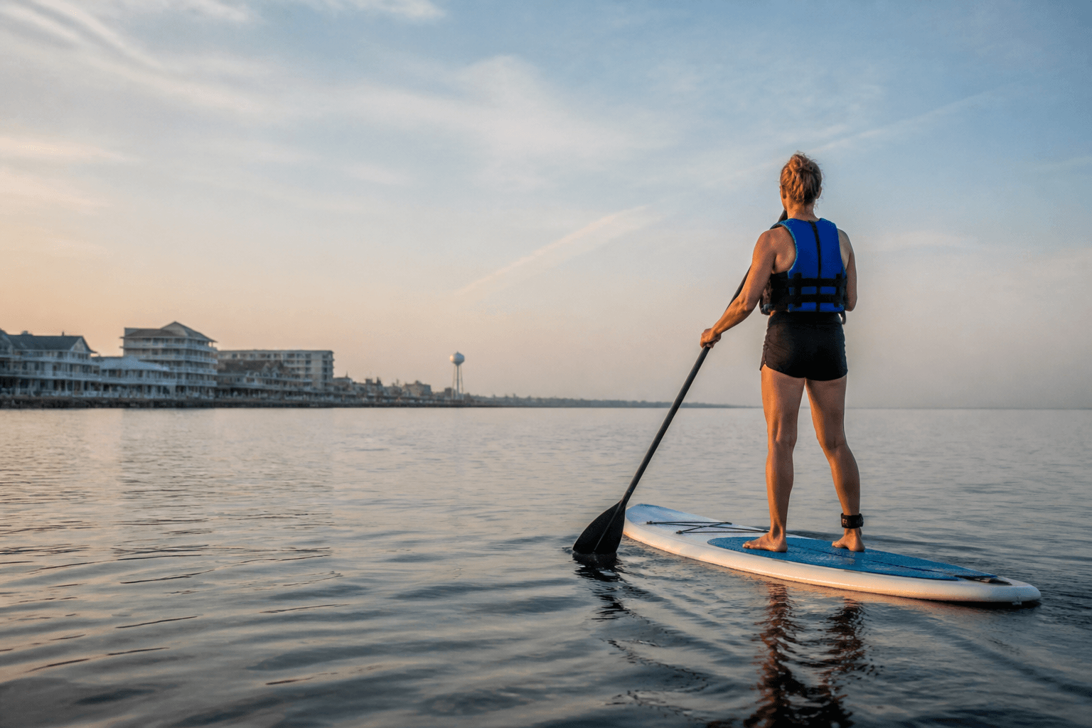 Ocean City solo bay paddle safety: a calm checklist before you launch — Beach Blog photo, Ocean City, Maryland