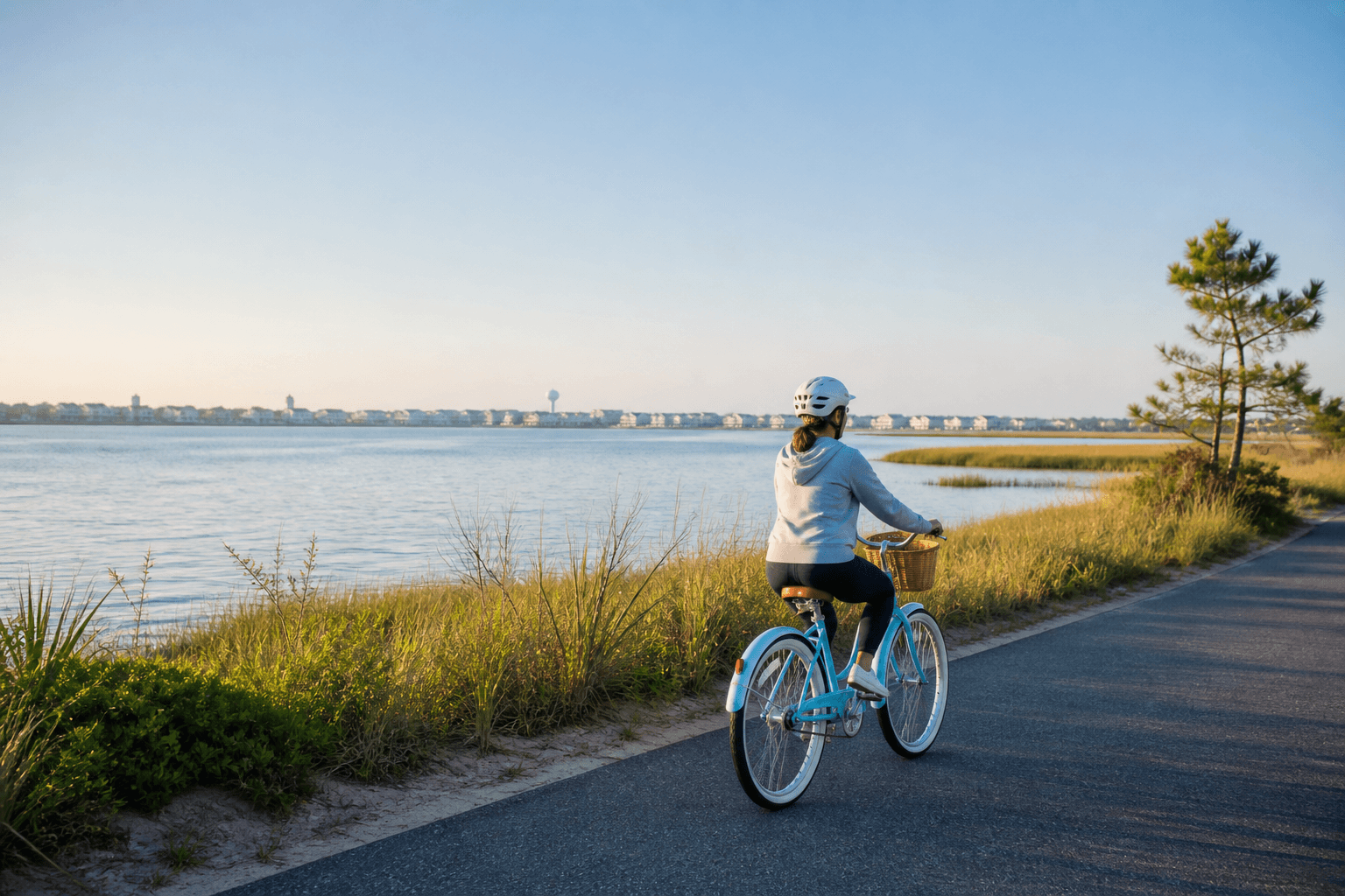 Ocean City solo bicycle loop: ride for the view, return before the heat — Beach Blog photo, Ocean City, Maryland