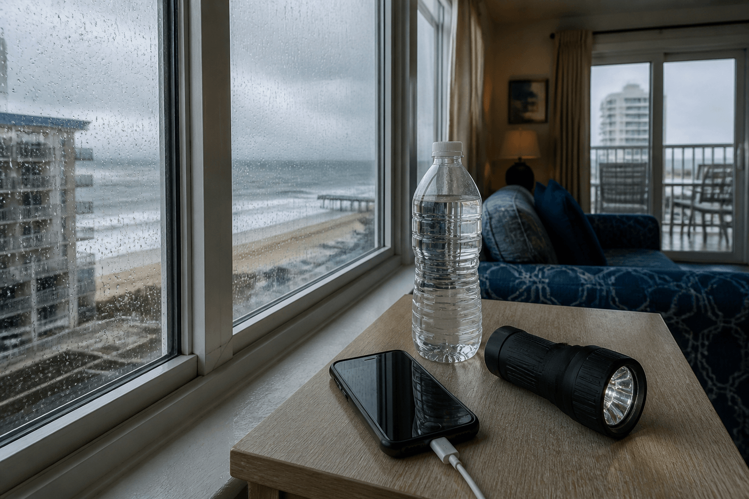 Ocean City storm and outage condo checklist for visitors — Beach Blog photo, Ocean City, Maryland