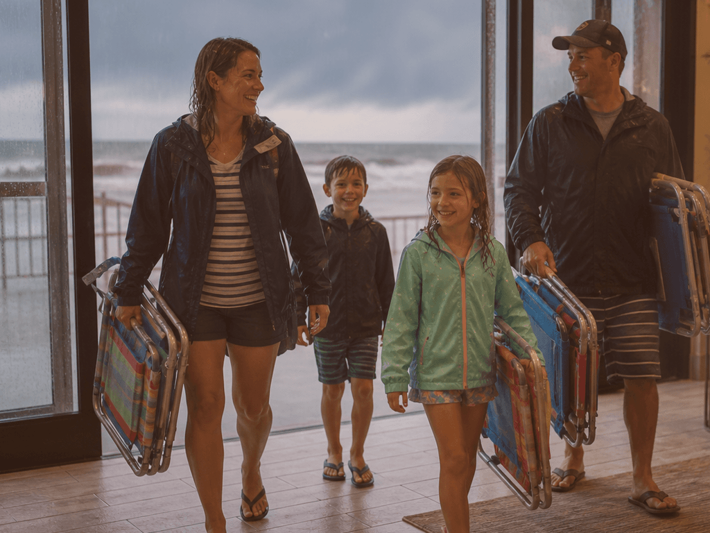 Ocean City storm shelter family plan: make the weather pivot before it matters — supporting Beach Blog photo, Ocean City, Maryland