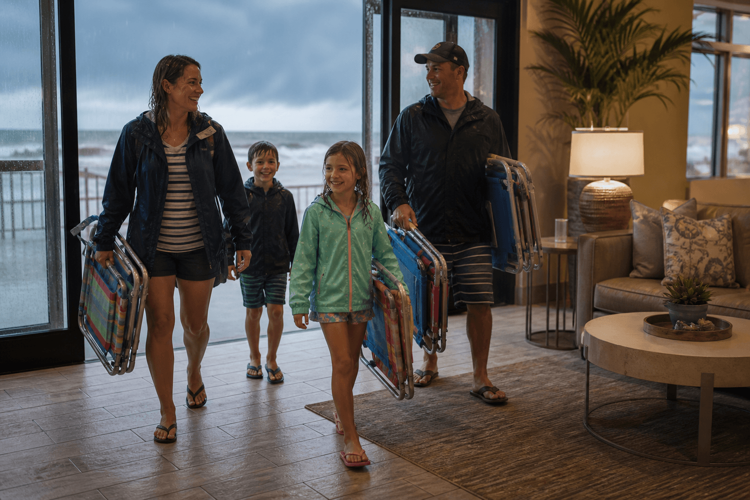 Ocean City storm shelter family plan: make the weather pivot before it matters — Beach Blog photo, Ocean City, Maryland