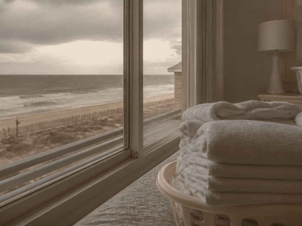 Ocean City stormy-day laundry reset: a useful hour indoors — supporting Beach Blog photo, Ocean City, Maryland